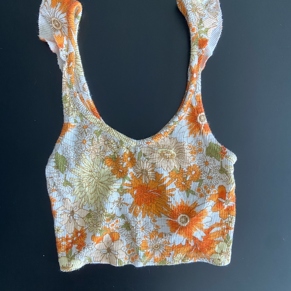 Floral Crop Top